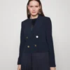 MICHAEL Michael Kors Fitted Db Crop Blazer - Blazer - Midnightblue