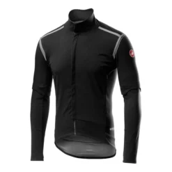 Veste Castelli Perfetto RoS Manches Amovibles GORE-TEX INFINIUM™ Rosso Corsa Noir