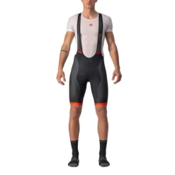 Cuissard Castelli Competizione Kit Noir Rouge Orangé