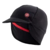 Casquette Castelli Estremo GORE-TEX INFINIUM™ Noir Rouge