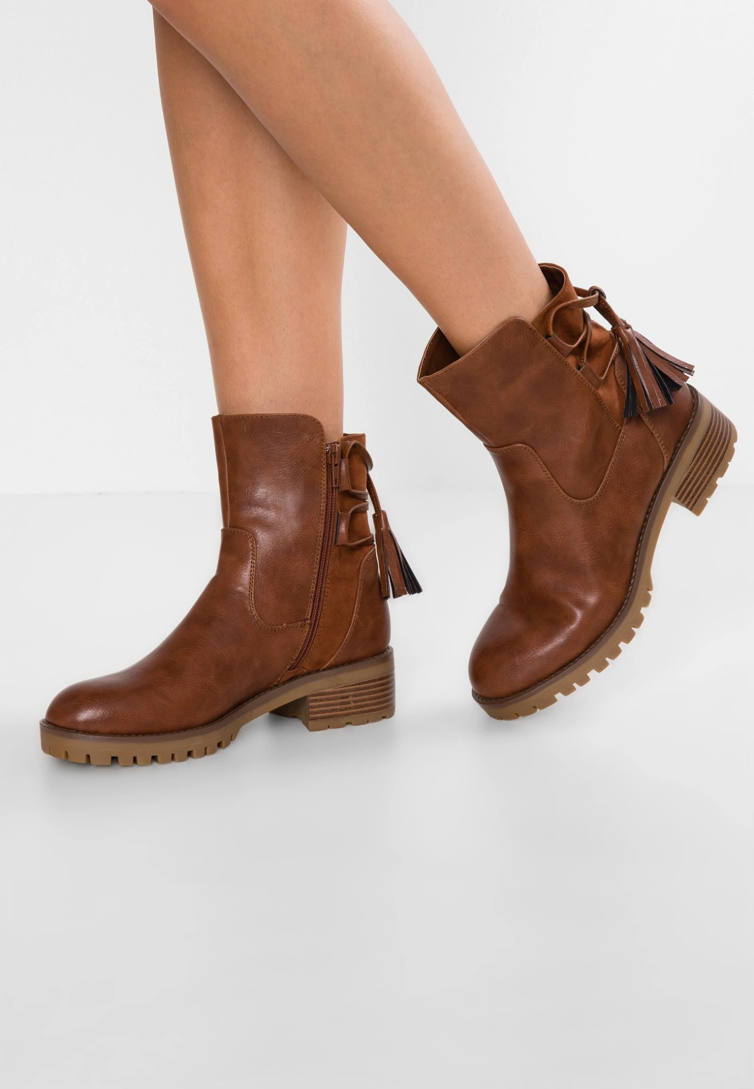 Anna Field Winter Boot - Bottines - Cognac 1 Anna Field Winter Boot - Bottines - Cognac