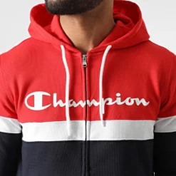 Champion Ensemble De Survetement Tricolore 217413 Bleu Marine Rouge -Triumph Boutique champion 313584 217413 BS501 20220413T110717 03