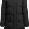 Khujo Manteaux Dhiver Manteau D’hiver Dakota Femme Noir