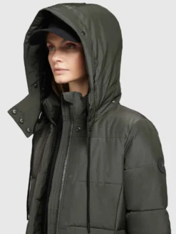 Khujo Manteaux Dhiver Manteau D’hiver Cliv Femme Vert Foncé -Triumph Boutique dd2014542d8fb144b58b685073fbe028 scaled