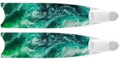 Palmes De Plongée OCEAN CAMO PURE CARBON FINS LEADERFINS