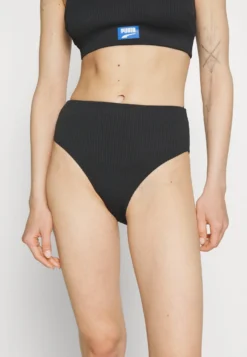 Puma Swim Women High Waist Brief - Bas De Bikini - Black