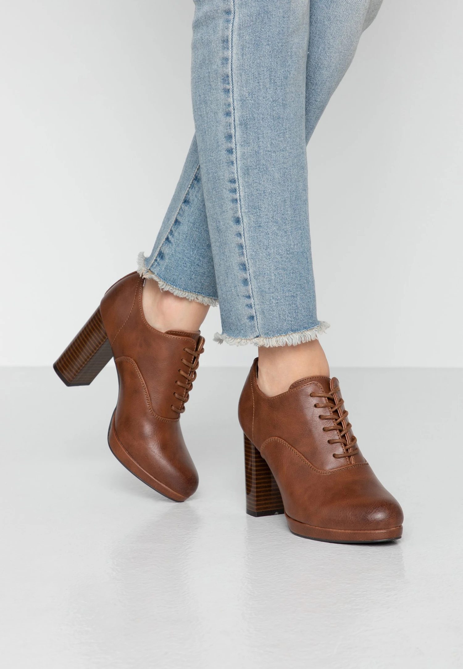 Anna Field Comfort - Bottines À Talons Hauts - Cognac 1 Anna Field Comfort - Bottines À Talons Hauts - Cognac