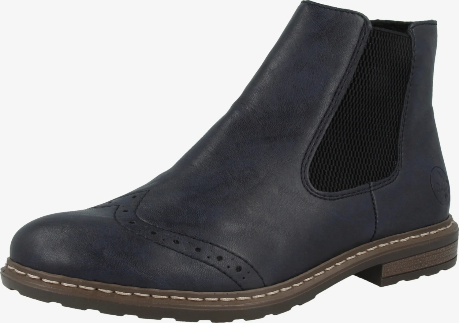 Rieker Bottines Chelsea Boots Femme Bleu Marine 1 Rieker Bottines Chelsea Boots Femme Bleu Marine