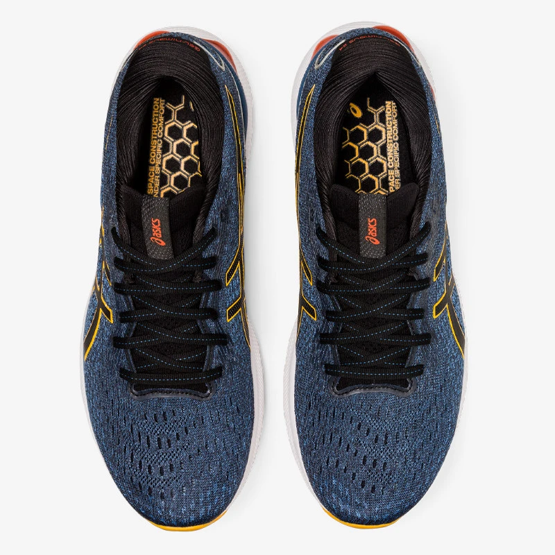 Chaussures De Running Asics Gel-Nimbus 24 Pour Homme - Azure/Amber 6 Chaussures De Running Asics Gel-Nimbus 24 Pour Homme - Azure/Amber – Image 6