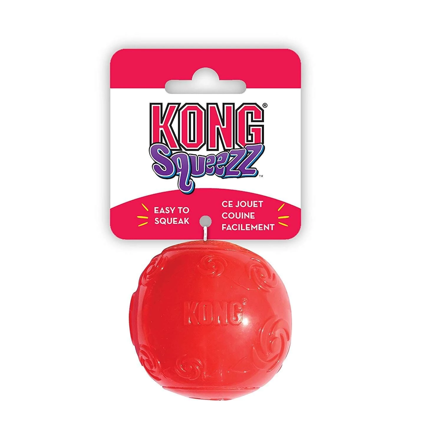 KONG Squeezz Ball Pour Chien L 1 KONG Squeezz Ball Pour Chien L