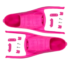 CHAUSSONS FORZA + ENSEMBLE DE MONTAGE POUR PALMES DE PLONGEE LEADERFINS -Triumph Boutique leaderfins forza foot pocket pink colour
