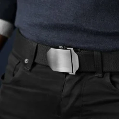 Collin Rowe Ceinture En Toile Noire -Triumph Boutique rel megashoot belts 7518 3