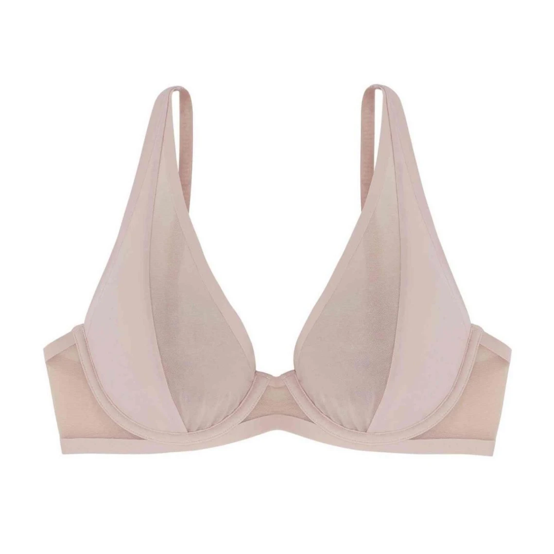 Soutien-gorge Plongeant Armatures - Rose 2 Soutien-gorge Plongeant Armatures - Rose – Image 2