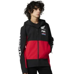 Veste FOX Honda Pit Noir/rouge -Triumph Boutique sportswear fox 2023 0010 30134 122
