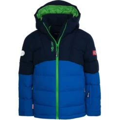TROLLKIDS Gryllefjord Veste Enfant, Bleu